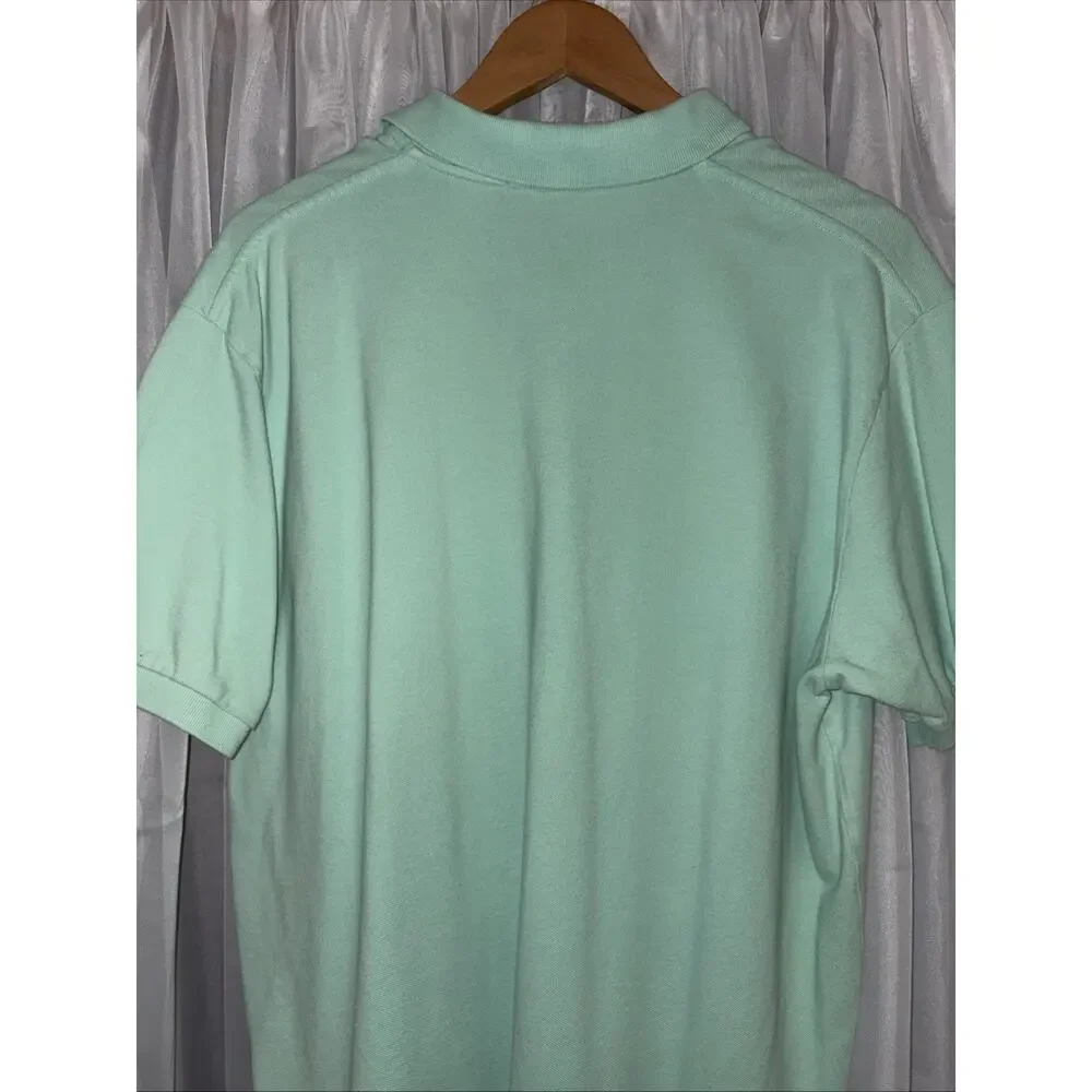 Polo Ralph Lauren Mens Classic Short Sleeve Polo Shirt Mint Green Size Large